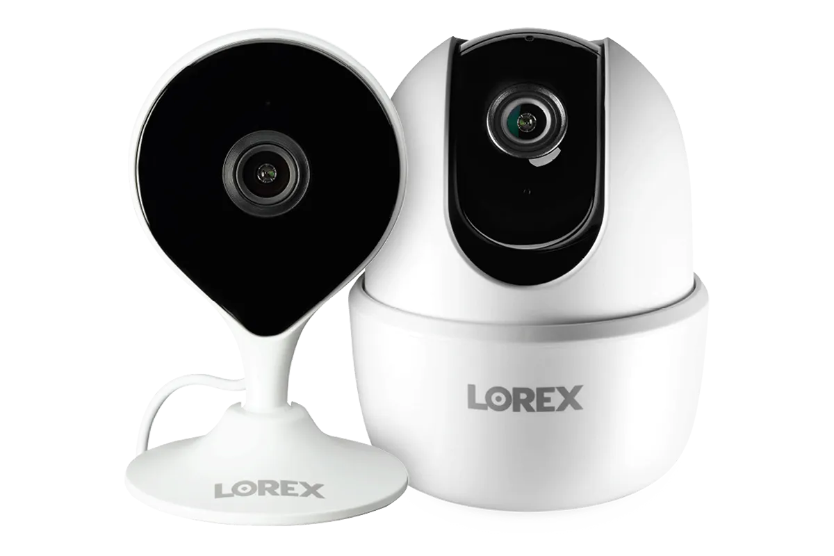 1080p Full HD Smart Indoor Wi-Fi Security Camera KIT (2-pack)