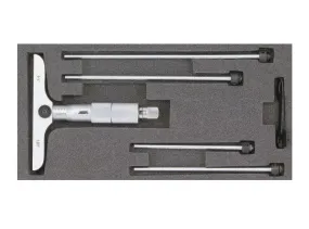 11-567-5 SPI Depth Micrometers 0-12" Range, 2.5" Base, Cert