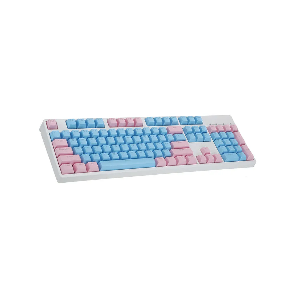 111 Keys Color Matching Keycap Set OEM Profile ABS Two-Color Injection Keycaps for Mechanical Keyboard