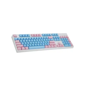 111 Keys Color Matching Keycap Set OEM Profile ABS Two-Color Injection Keycaps for Mechanical Keyboard