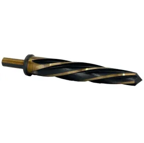 13/16" Bridge Reamer - Construction Reamer - 1/2" Shank and Black & Gold Finish