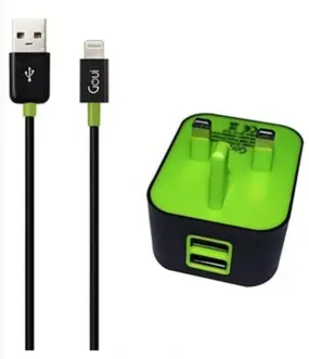 2-in-1 Wall USB Charger