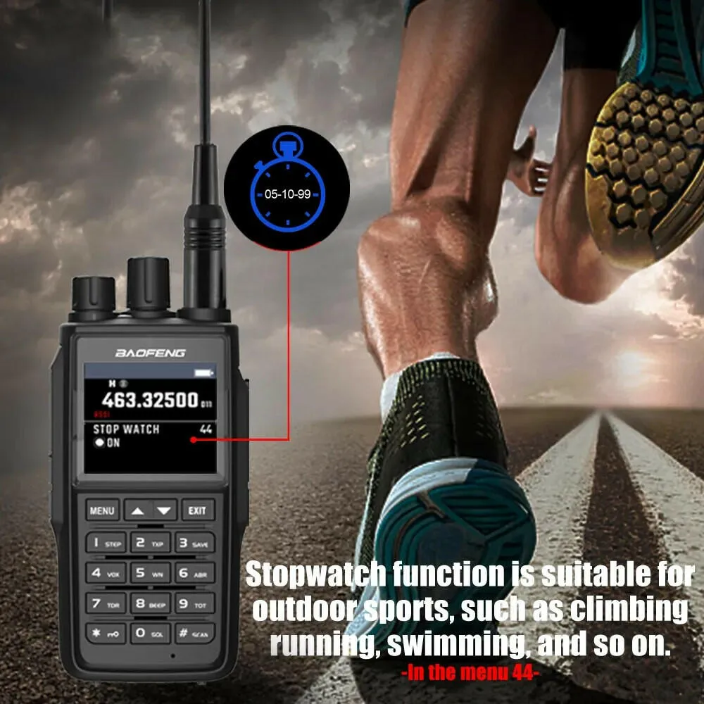 2023 Baofeng UV G26 PRO Waterproof Walkie Talkie 10W Two Way Radio UHF VHF Ham CB Radio Upgraded UV17 UV-16 UV9R PRO Long Range