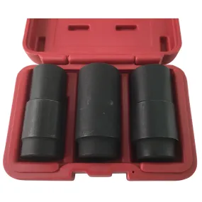 3 Piece Crank Bolt Socket Set