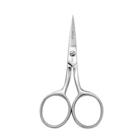 4" Straight Fine Point, Large Ring Scissors