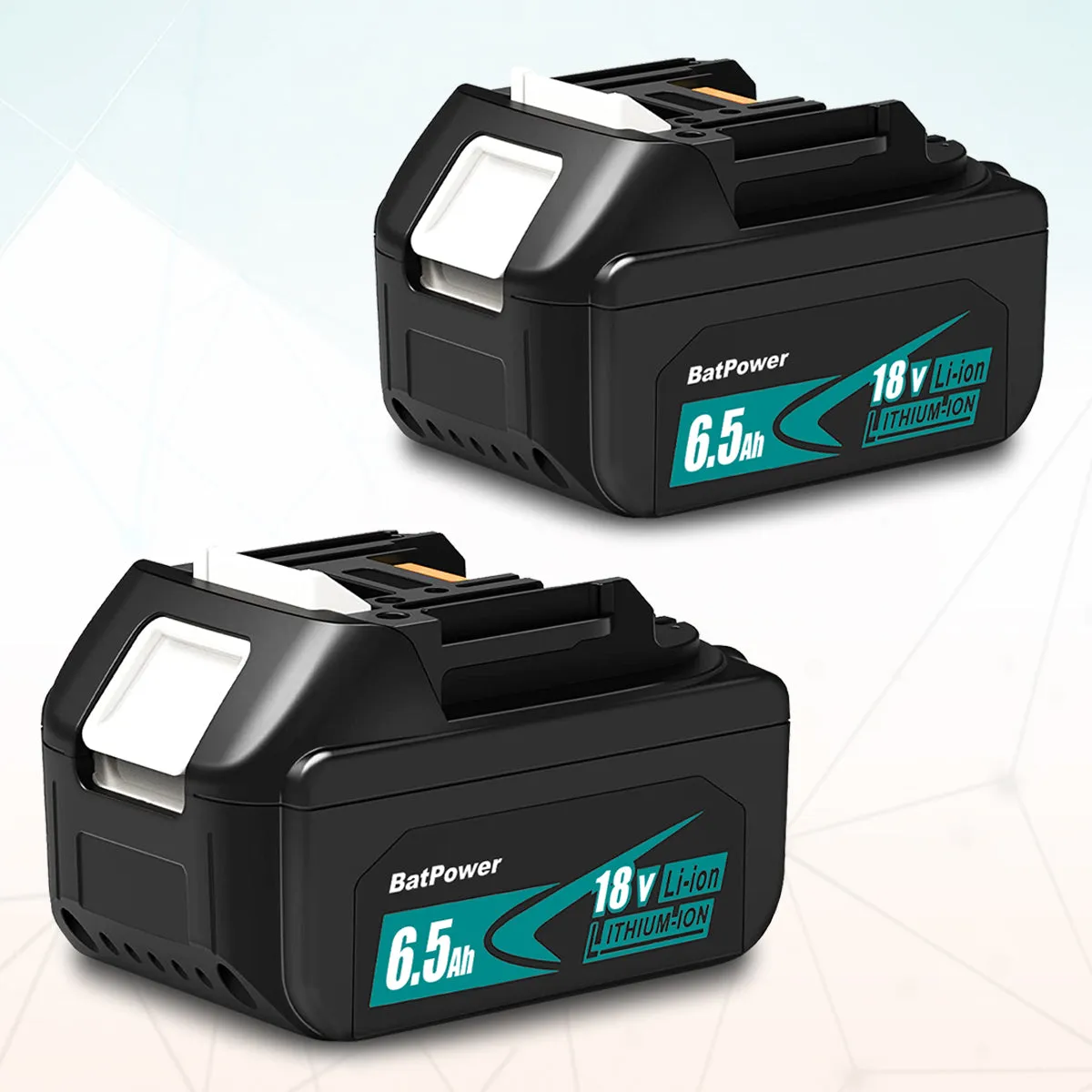 6.5Ah BL1860B 18V Lithium Battery with Charger Combo for Makita 18 Volts Battery and Charger Kit DC18RC 18V 6Ah 5Ah 4Ah 3Ah BL1850B BL1840B BL1830B