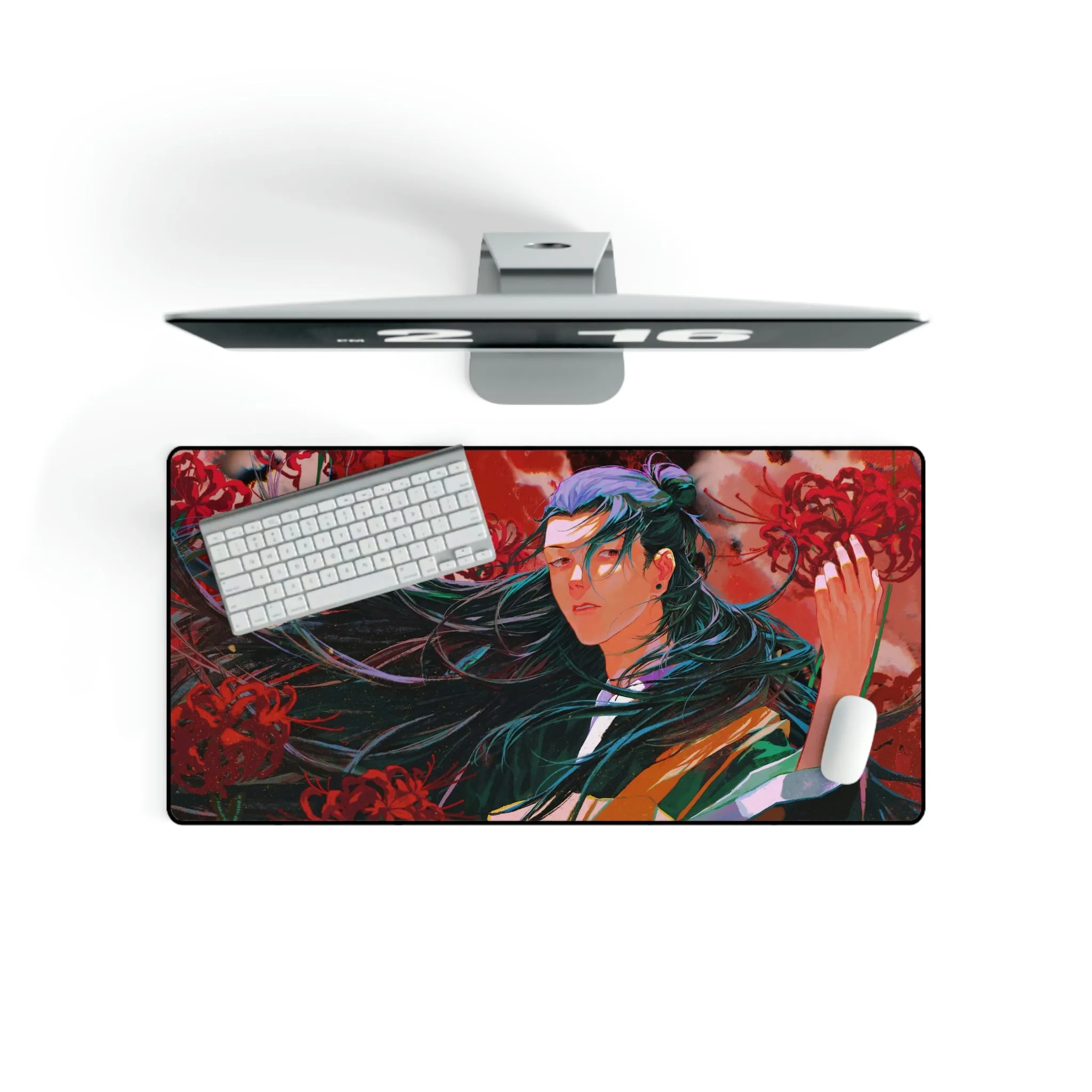 #7.3290, Jujutsu Kaisen, Suguru Geto, Mouse Pad (Desk Mat)