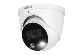 8-channel Fusion NVR System with Smart Deterrence and Mask Detection Security Cameras