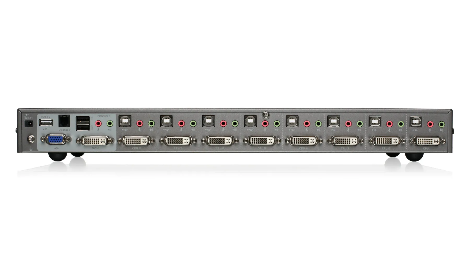 8-Port DVI KVMP switch with VGA support (TAA Compliant)