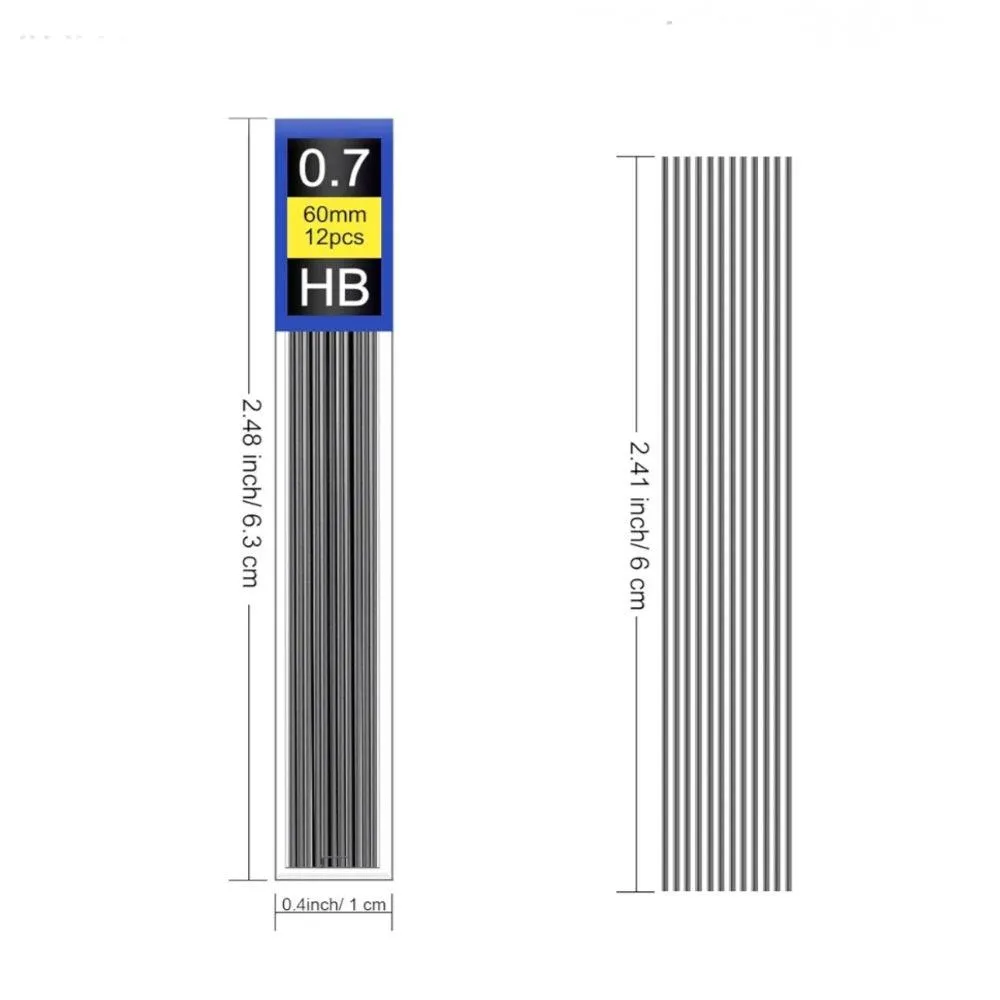 A  Homework 6 Pcs. Mechanical Pencil .7mm