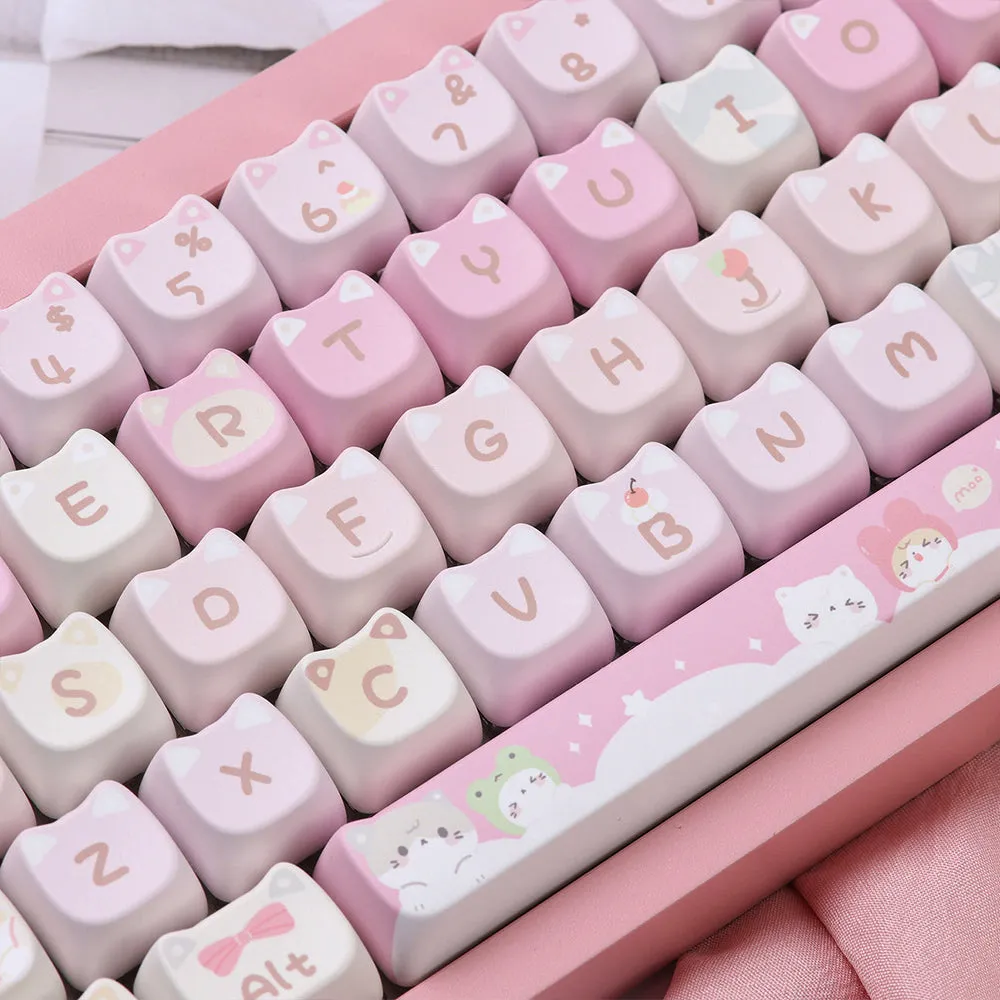 ACGAM x Maorbeng Meow Squad MAO Profile Keycap Set 141 Keys