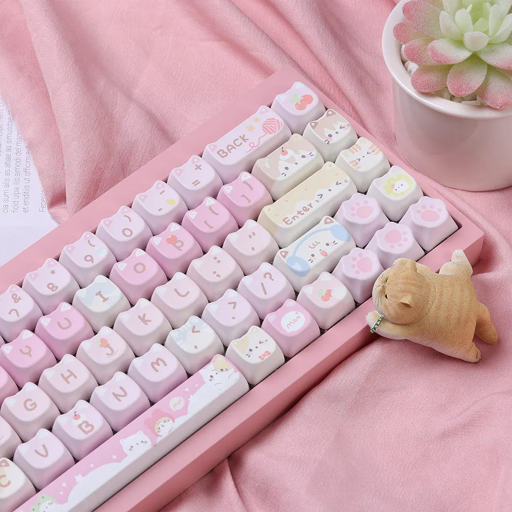 ACGAM x Maorbeng Meow Squad MAO Profile Keycap Set 141 Keys