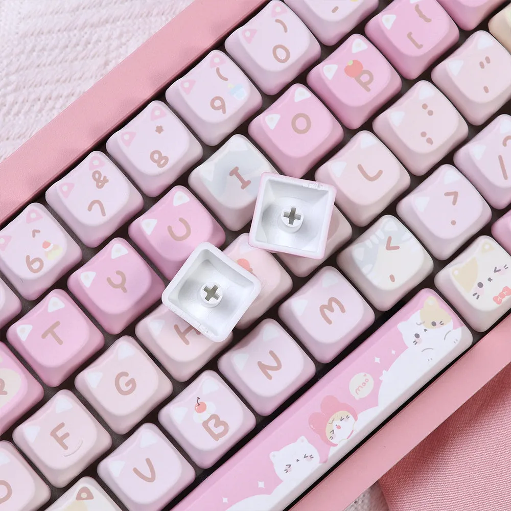 ACGAM x Maorbeng Meow Squad MAO Profile Keycap Set 141 Keys