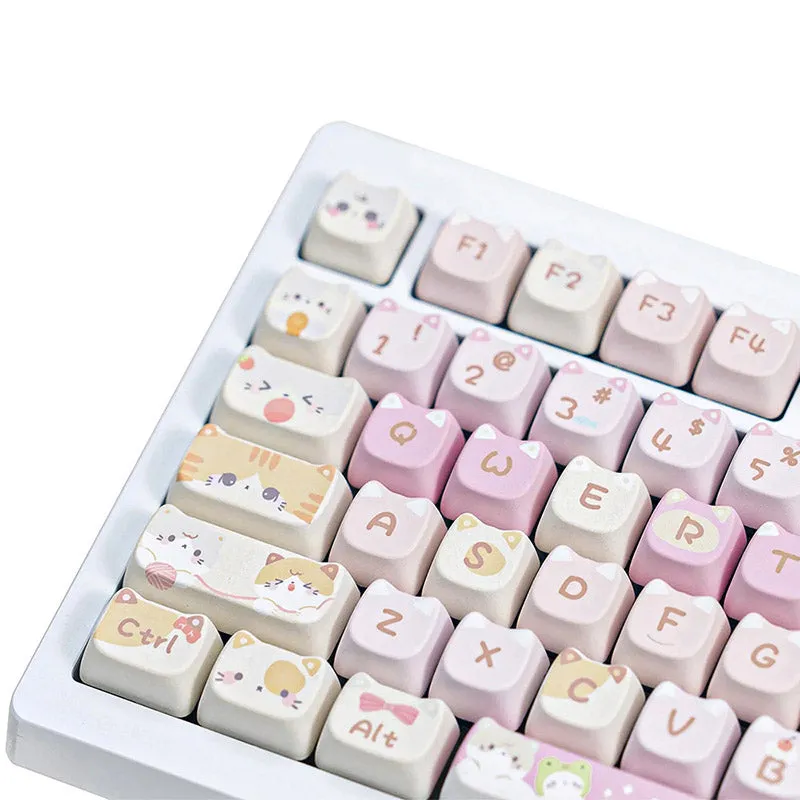 ACGAM x Maorbeng Meow Squad MAO Profile Keycap Set 141 Keys