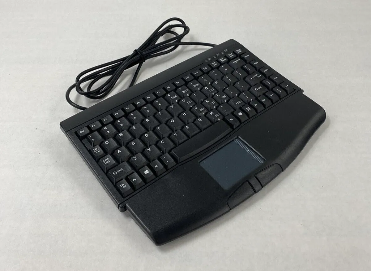 Adesso ACK-540UB Mini Touchpad Wired Keyboard Tested