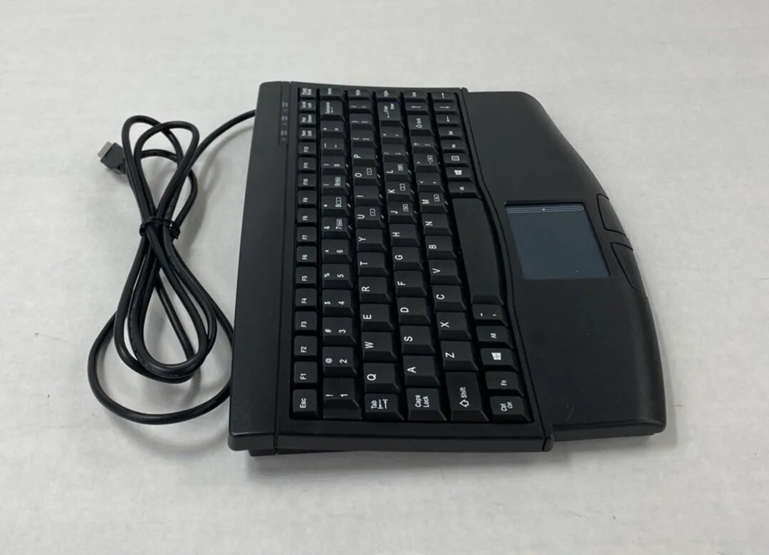 Adesso ACK-540UB Mini Touchpad Wired Keyboard Tested