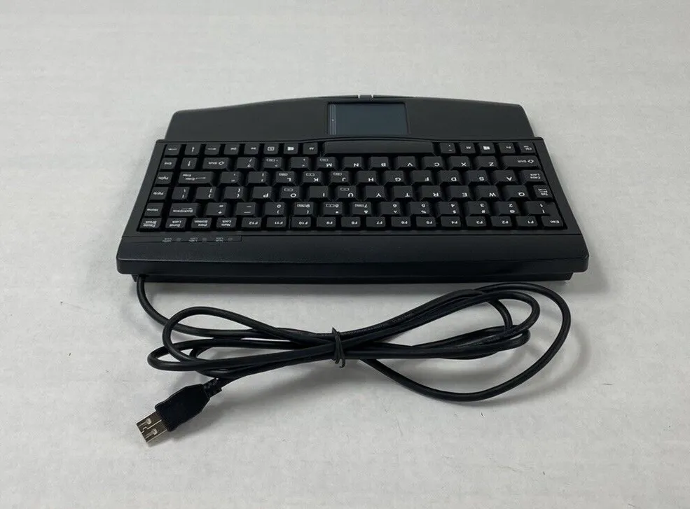 Adesso ACK-540UB Mini Touchpad Wired Keyboard Tested