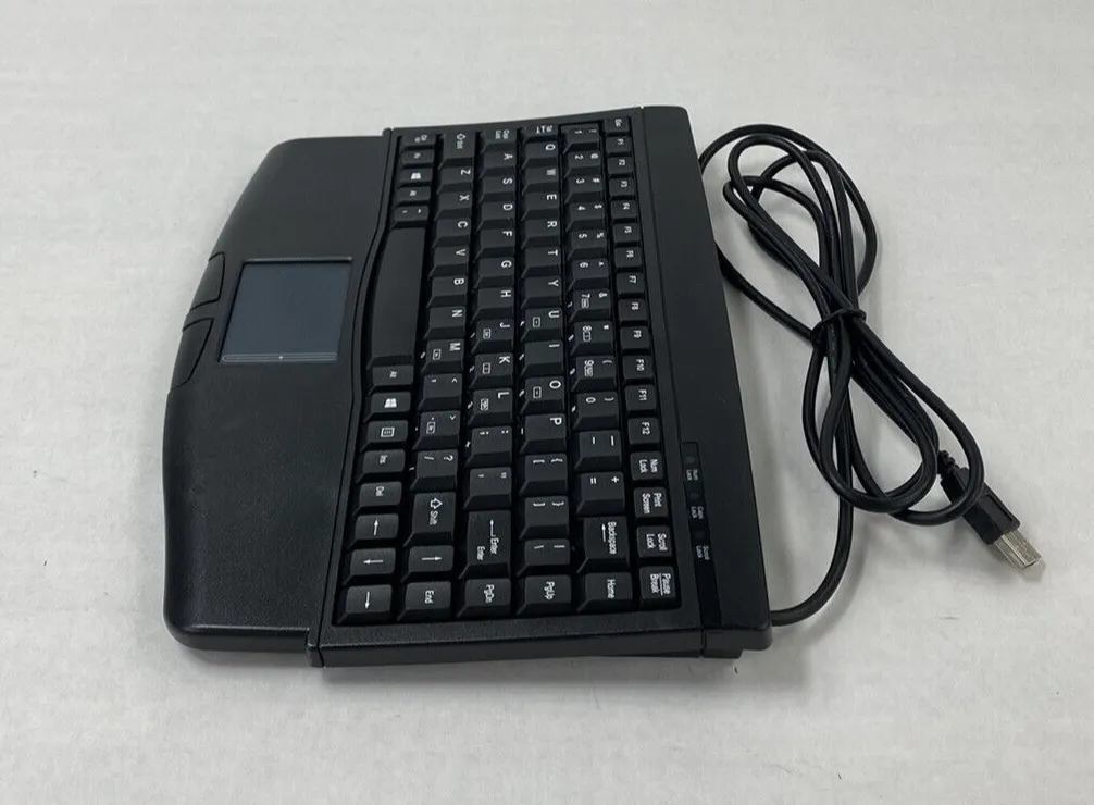 Adesso ACK-540UB Mini Touchpad Wired Keyboard Tested