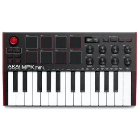 Akai MPKMINI3 Ultra Compact 25-Key Mini Keyboard and Drum Pads