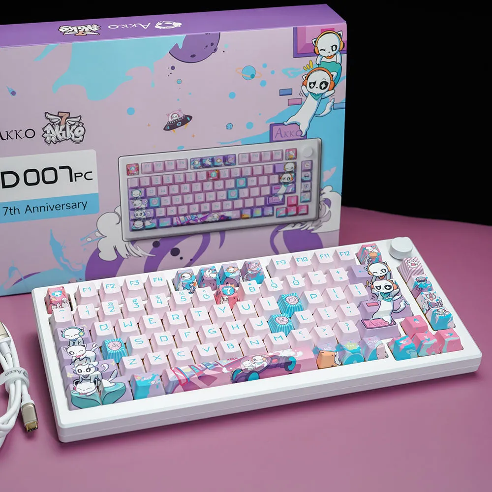 Akko MOD007PC 7th Anniversary Mechanical Keyboard