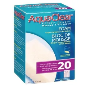 AquaClear 20 Foam Filter Insert