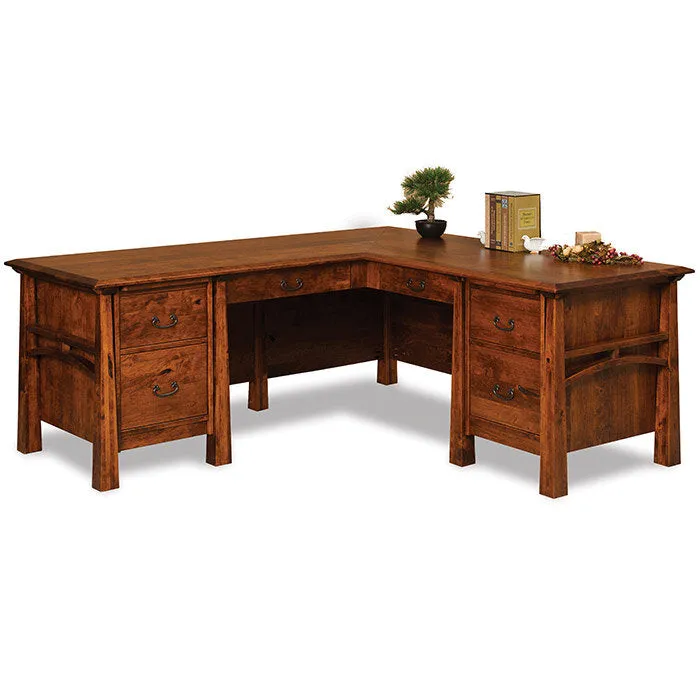 Artesa Amish L-Desk