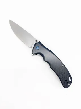 Artisan 1702P-CF - Traditional Liner-lock S35VN Steel Blade Carbon Fiber Handles