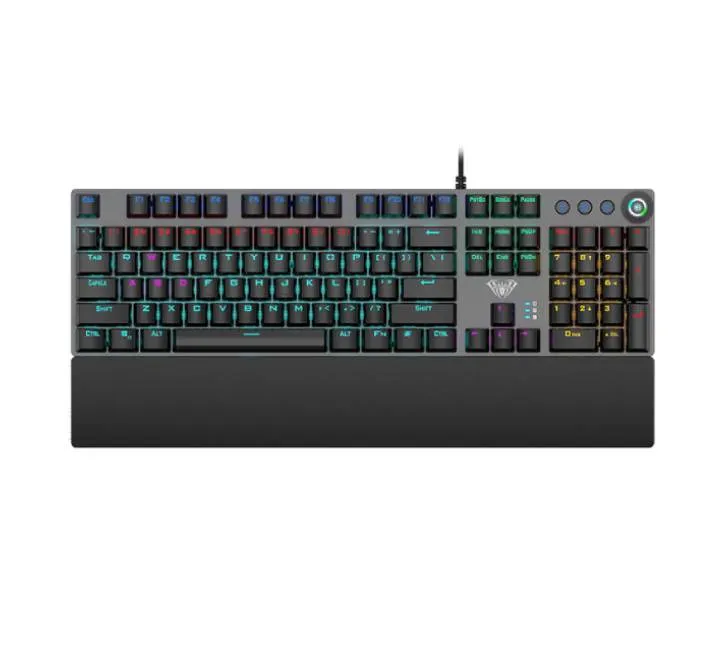 AULA FZ058 Retro Mechanical Gaming Keyboard Blue Switches