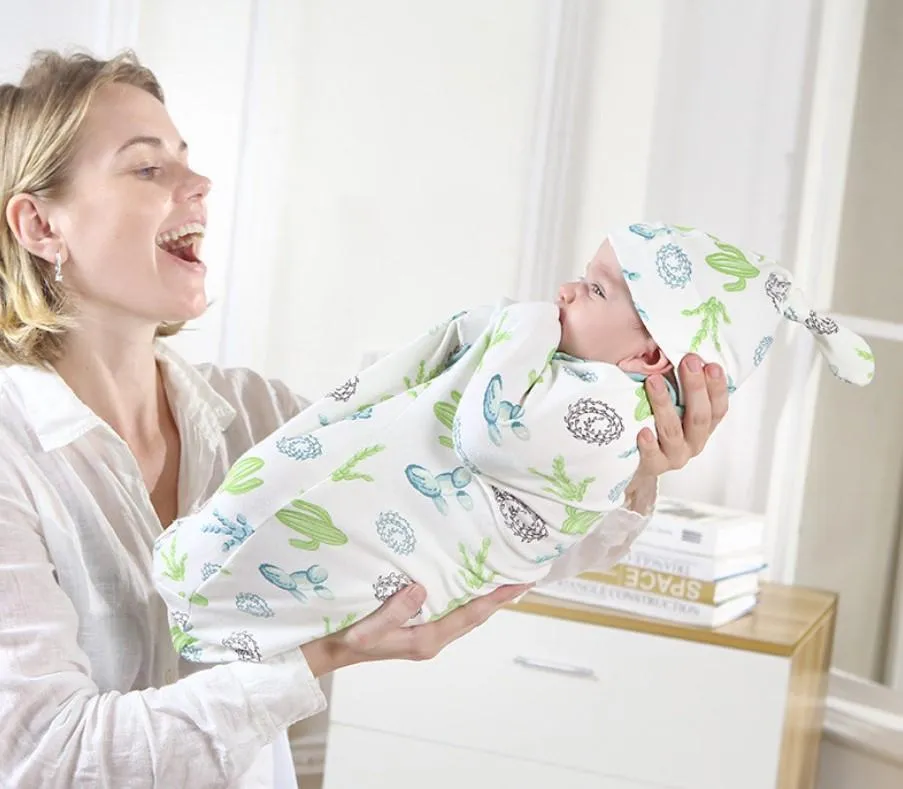 Baby Swaddle Combo- Hello Bear & Fruity Cutie