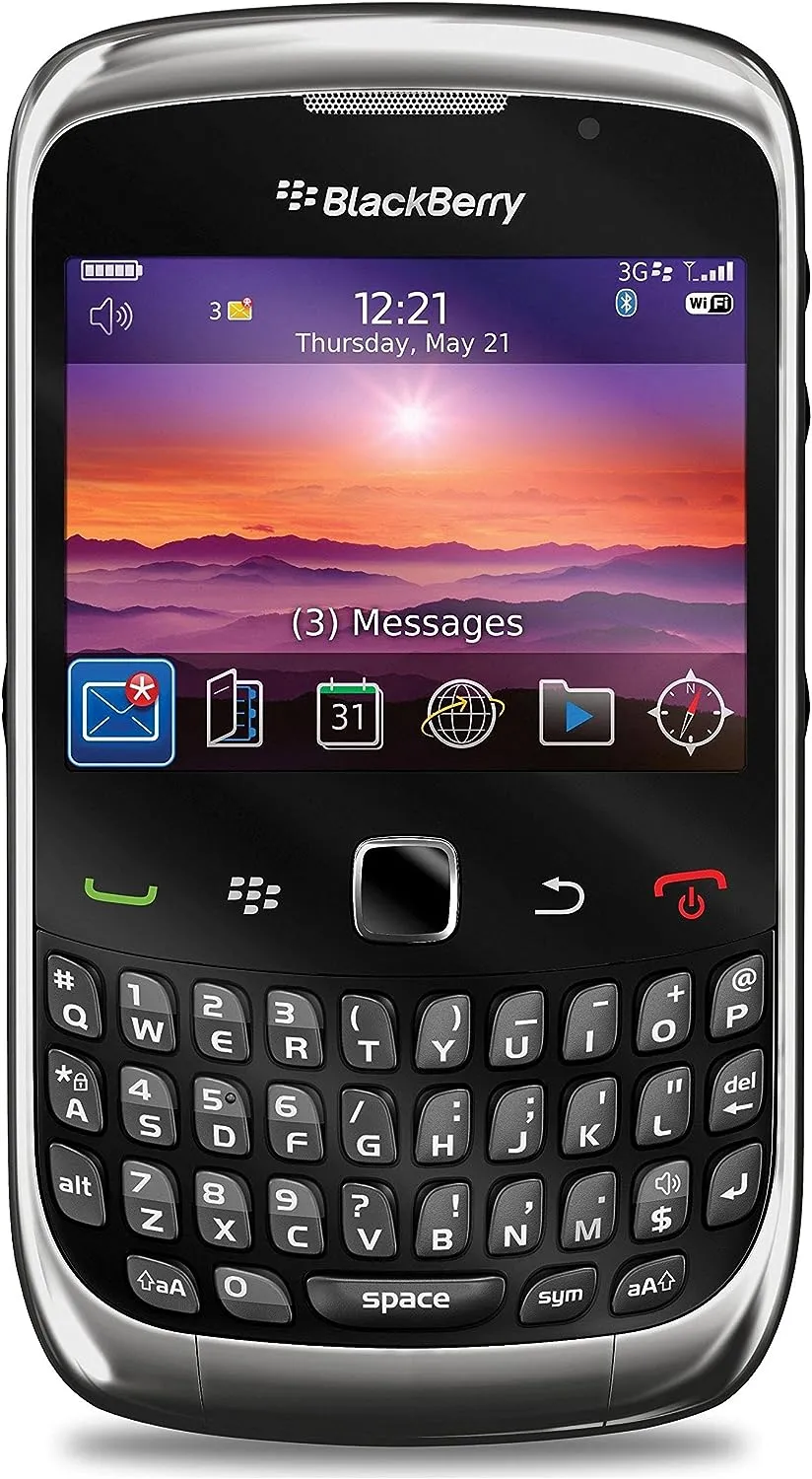 Blackberry Curve 3G 9300 Unlocked GSM SmartPhone with 2 MP Camera, Wi-Fi, GPS, Bluetooth - International Version