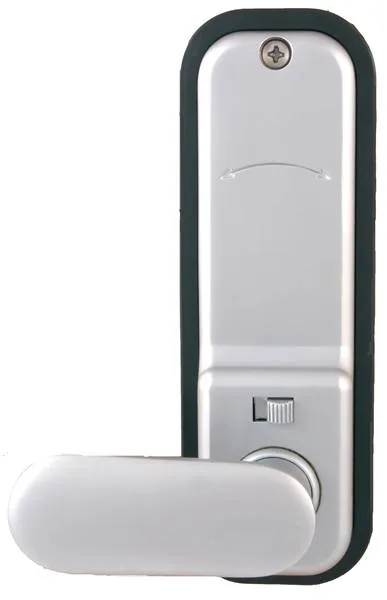 Borg BL2202 ECP Mechanical Push Button Mechanical Lock Satin chrome