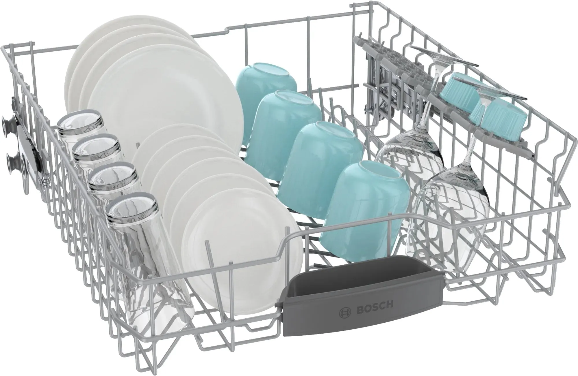 Bosch - 46 dBA Built In Dishwasher in Stainless - SHS53C75N