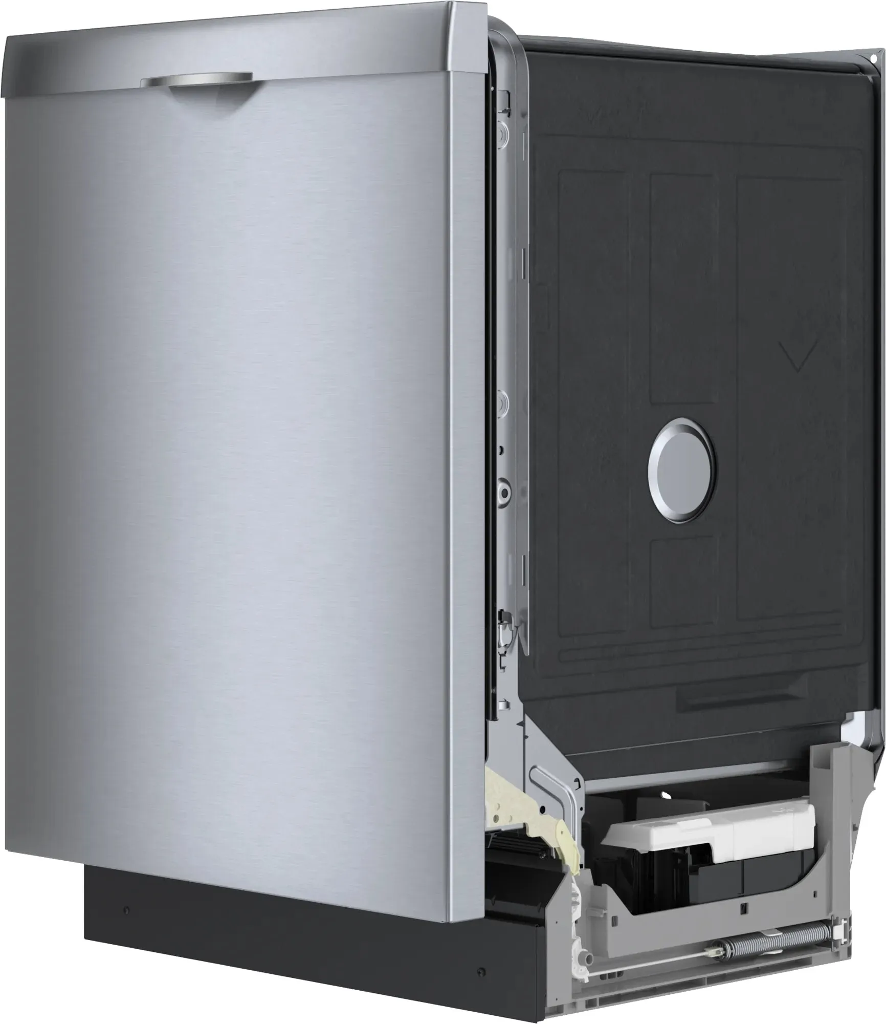 Bosch - 46 dBA Built In Dishwasher in Stainless - SHS53C75N