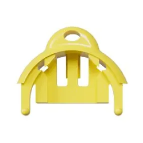 Carbine RFID Keyhead, CHPIN,  Yellow, Top head insert 5 pack