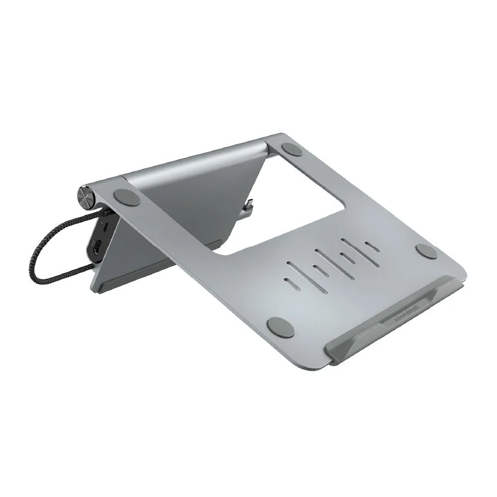 CASA Hub Stand USB-C 5-in-1 Laptop Stand Hub   Roma 256GB USB Type-C / USB 3.1 2 in 1 Flash Drive (Gray)