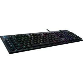 Certified Refurbished - Logitech - G815 LIGHTSYNC Full-size Wired Mechanical GL Clicky Switch Gaming Keyboard