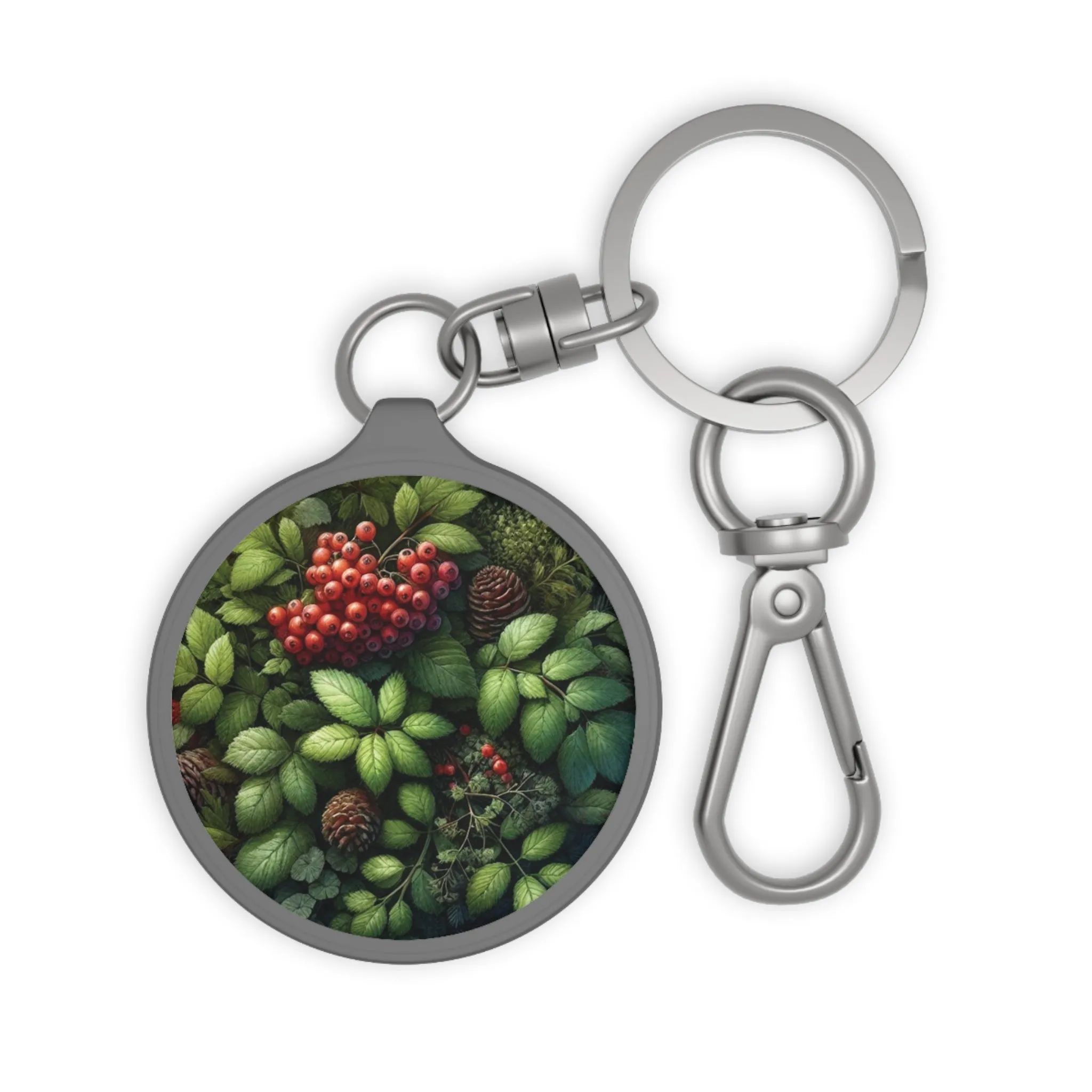 Christmas themed Keyring Tag