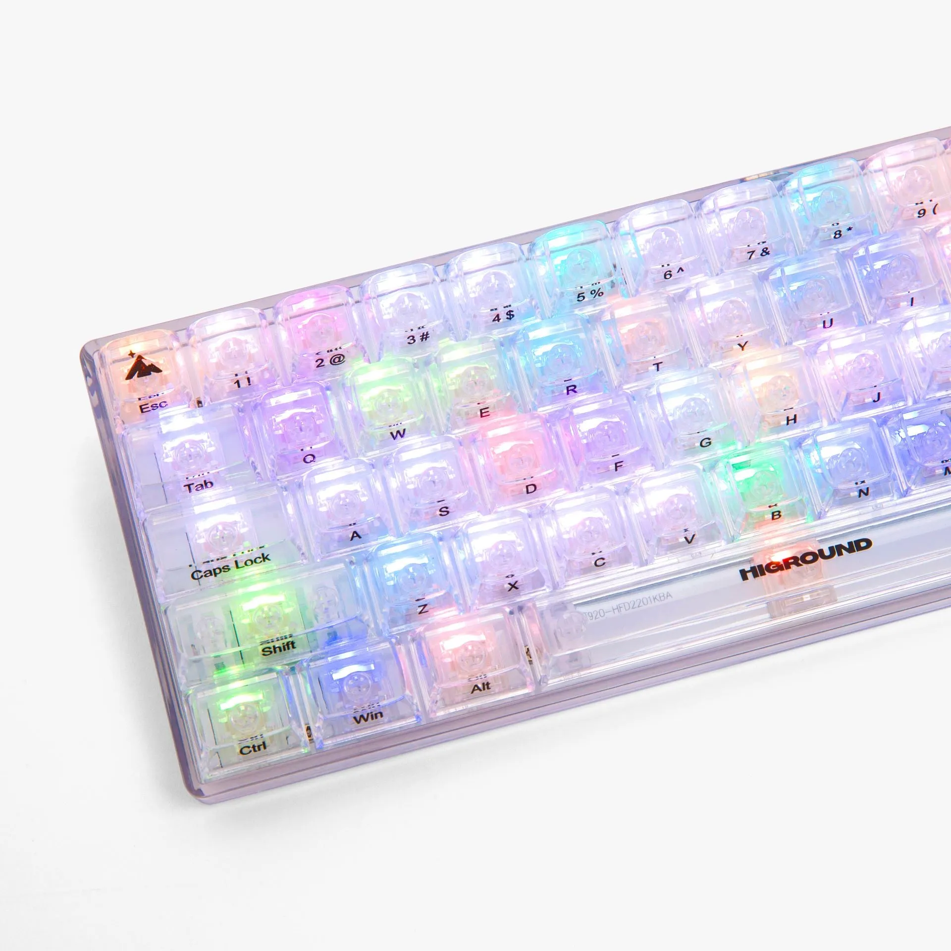 CLEAR OPAL Basecamp 65 Keyboard