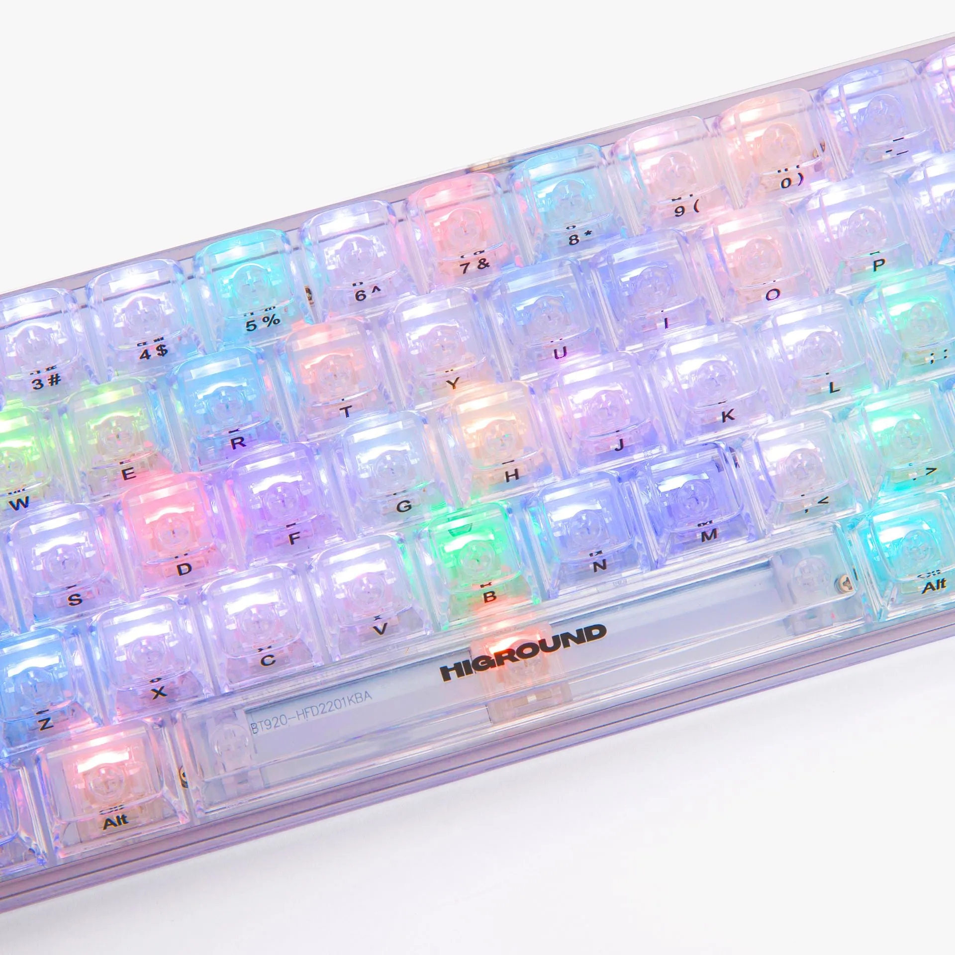 CLEAR OPAL Basecamp 65 Keyboard