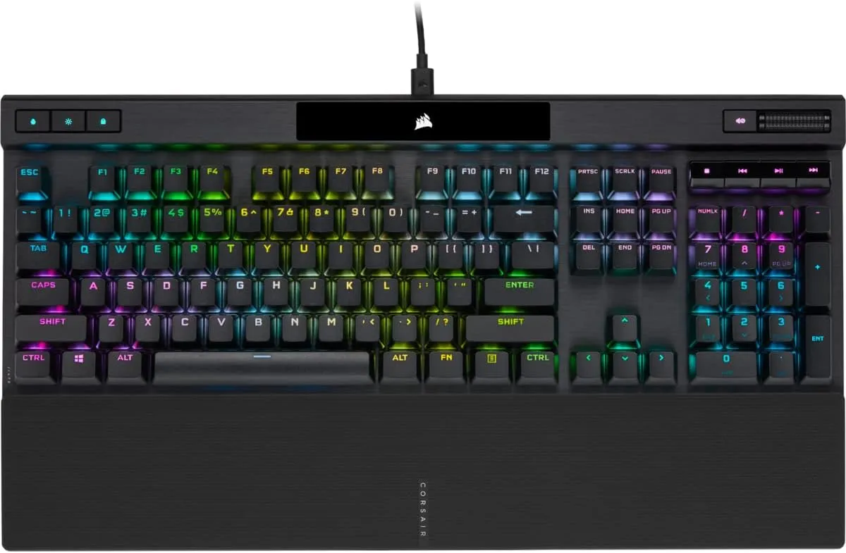 【優惠價】Corsair K70 RGB PRO Mechanical Gaming Keyboard with PBT DOUBLE SHOT PRO Keycaps - CHERRY® MX Red CH-9109410-NA