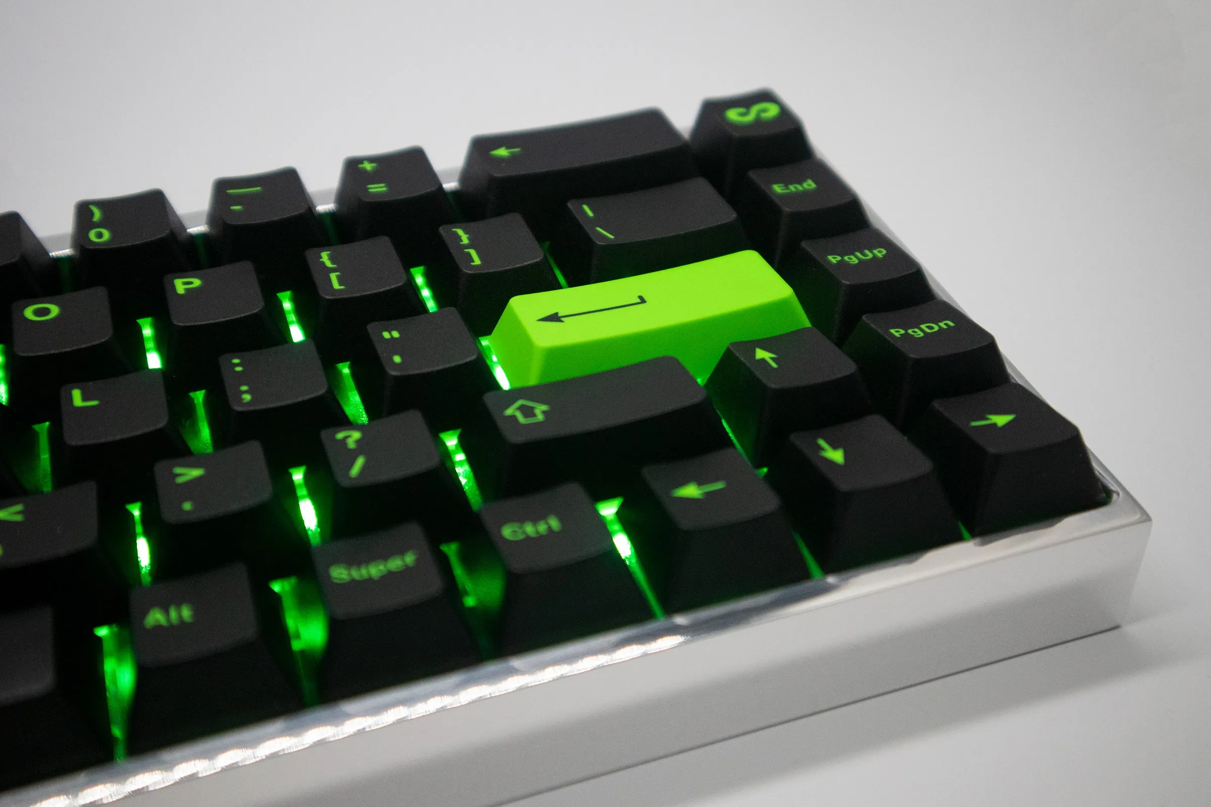 Custom Built Mirror Polished Tofu65 RGB Hotswap Mechanical Keyboard