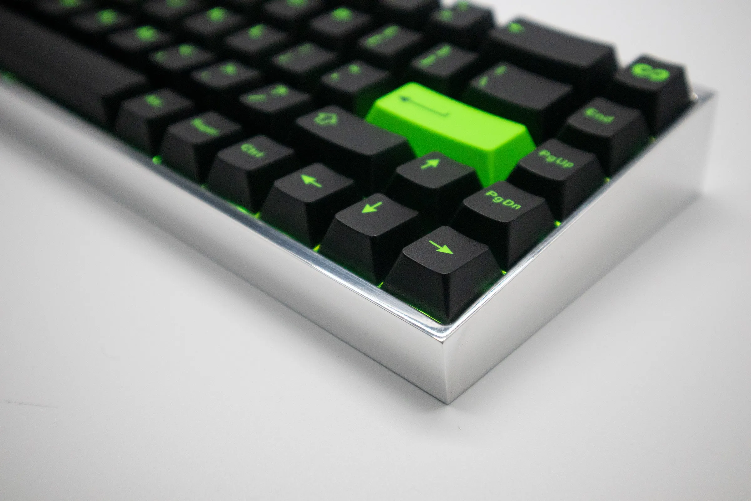 Custom Built Mirror Polished Tofu65 RGB Hotswap Mechanical Keyboard