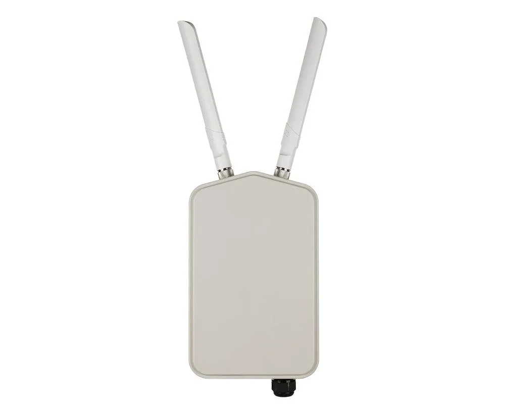 D-LINK Unified AC Dual-Band PoE Outdoor Access Point | 5 GHz - Up to 867 Mbps | WPA3 | IP67 (DWL-8720AP)