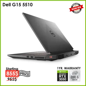 Dell G15 5510 RTX 3050 Gaming Laptop Offers (Brand New)