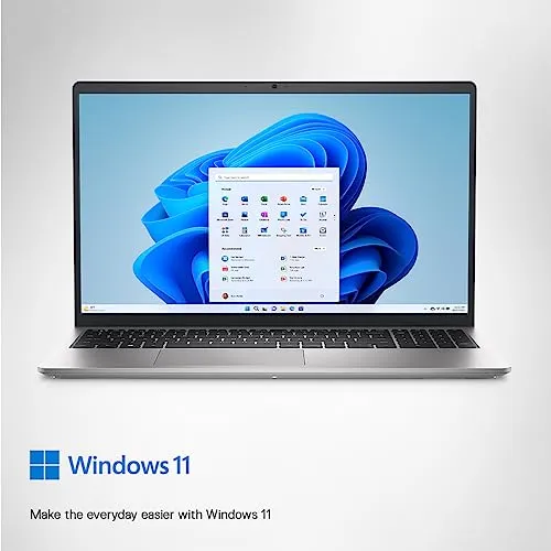 Dell Inspiron 3520 Laptop, Intel Core i3-1215U Processor, 8GB, 512GB, 15.6" (39.62cm) FHD Display, Win 11   MSO'21, 15 Month McAfee Antivirus, Silver, Thin & Light-1.65kg