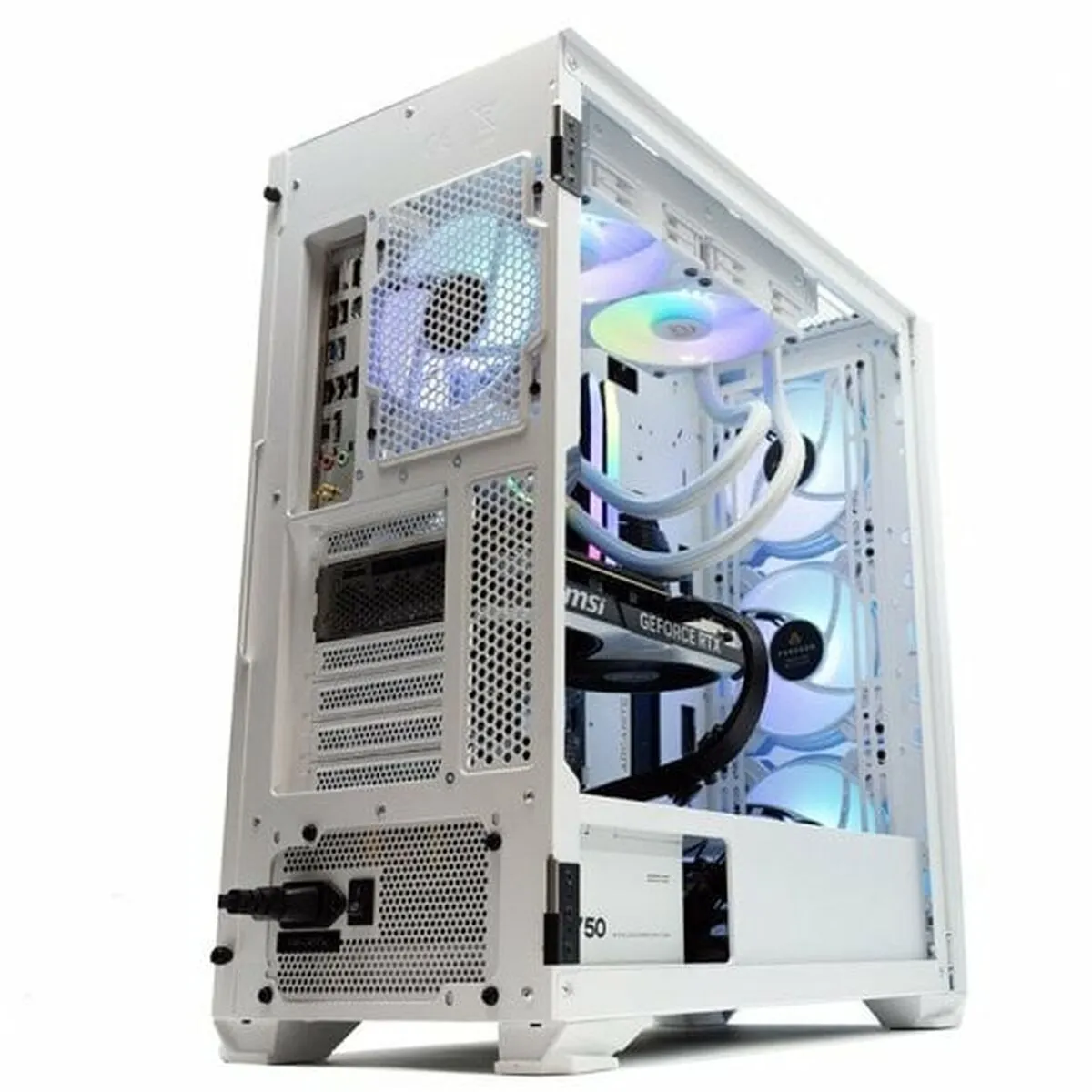 Desktop PC PcCom PCC-IMP3-13600KF-4070W-WHT i5-13600KF 32 GB RAM 1 TB SSD Nvidia Geforce RTX 4070