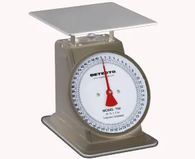 Detecto T Series 8 inch Toploading Dial Scale - T10S