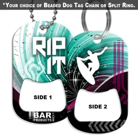 Dog Tag Bottle Opener - Rip It Surf Style