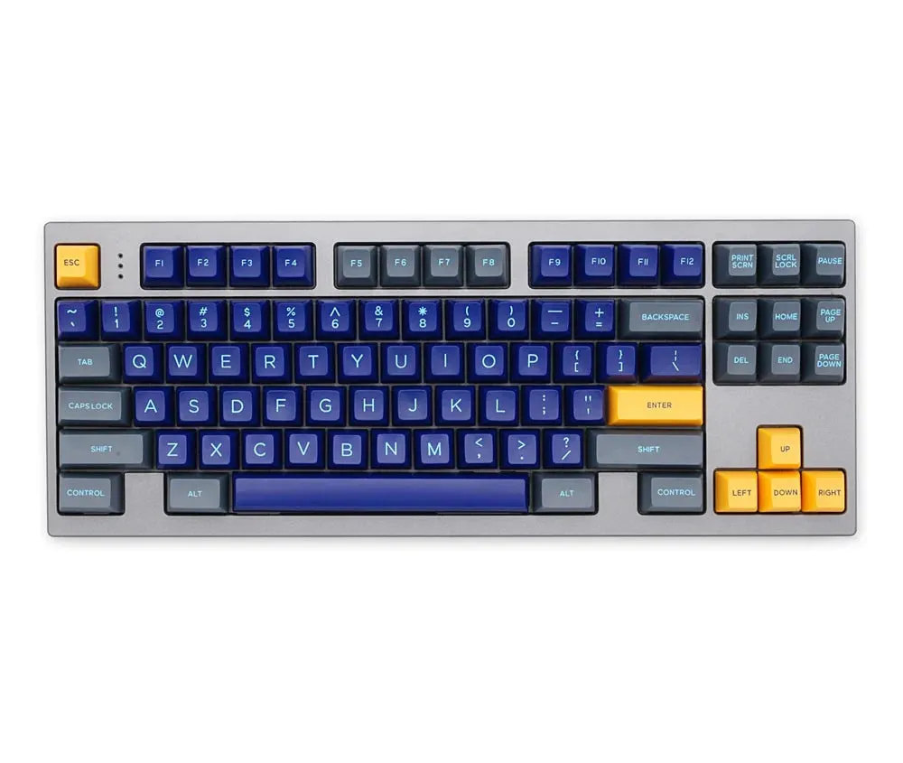 Domikey SA abs doubleshot keycap set atlantis TKL 104 Kit