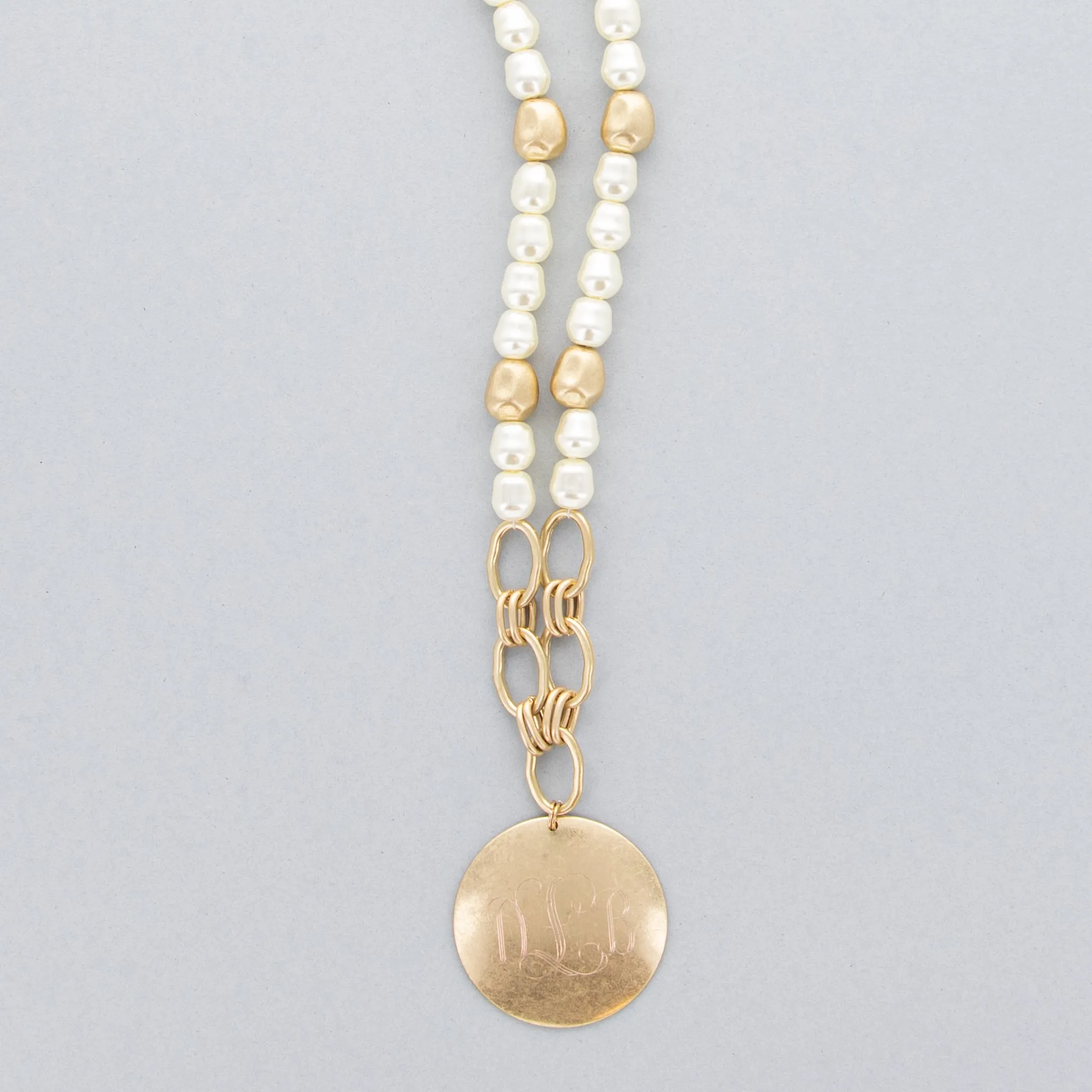 Elevated Style Necklace - Goldtone